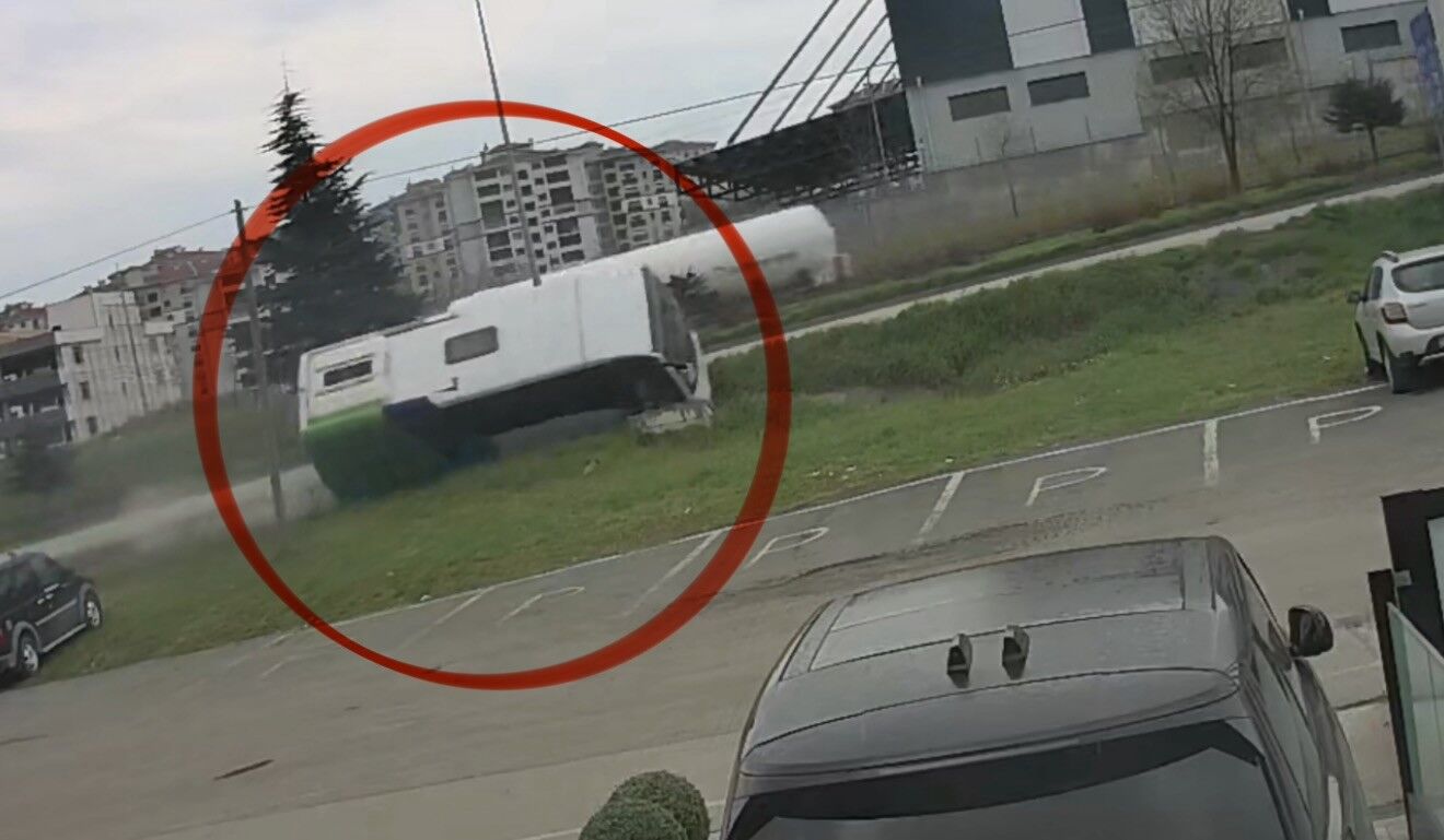 samsun haber: Samsun'da 15 kişinin yaralandığı kazanın görüntüleri ortaya çıktı!