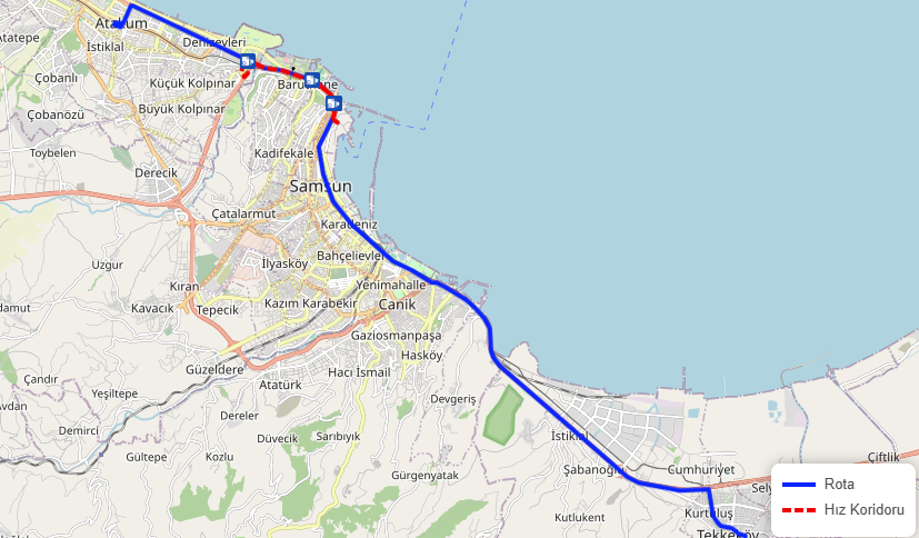 samsun haber: Samsun Atakum, İlkadım, Tekkeköy radar noktaları