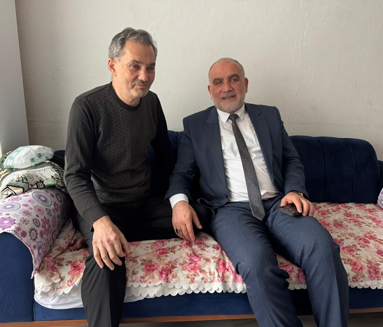 samsun haber: Baskan Ibrahim Sandikcidan Moral Ziyareti (1)