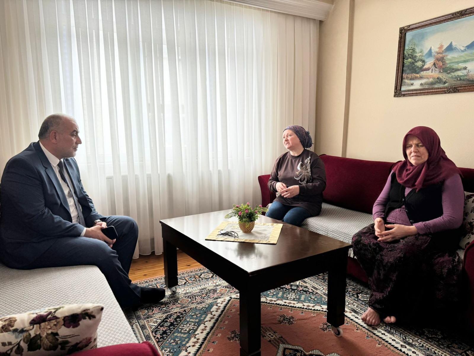 samsun haber: Baskan Ibrahim Sandikcidan Moral Ziyareti (4)