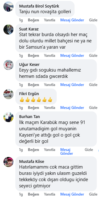 Tanju'nun golleri, tribün anıları... Samsunspor'un eski stadı hatıraları canlandırdı! 