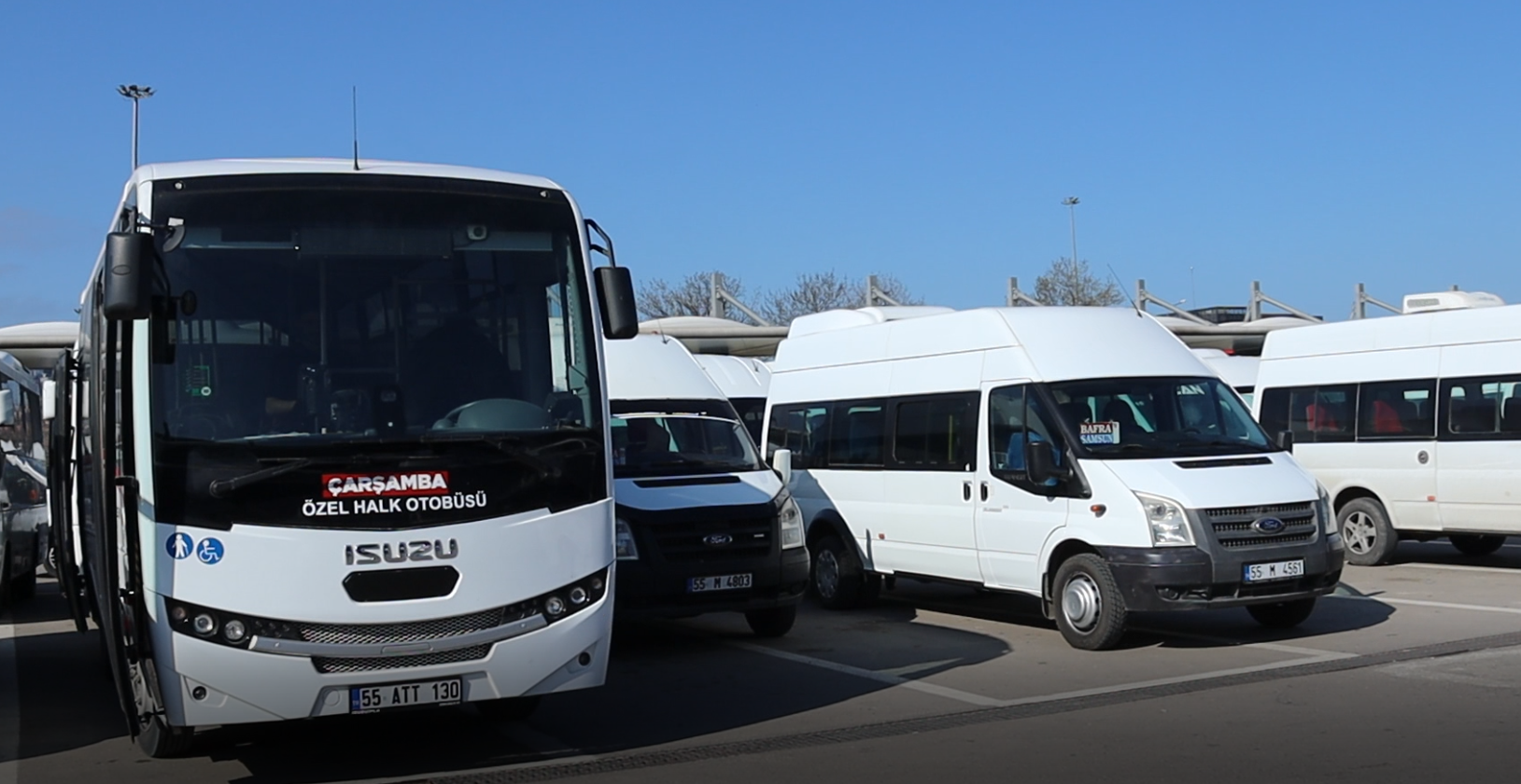 Samsun’da minibüsçüler dert yandı: “Kazandığımız para masrafa gidiyor”