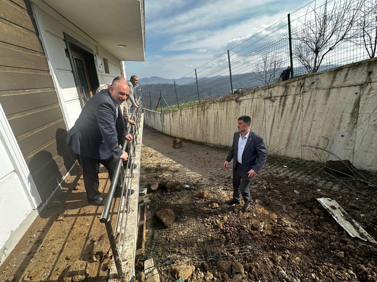  samsun haber: Canik’te yol genişletme çalışmaları sürüyor