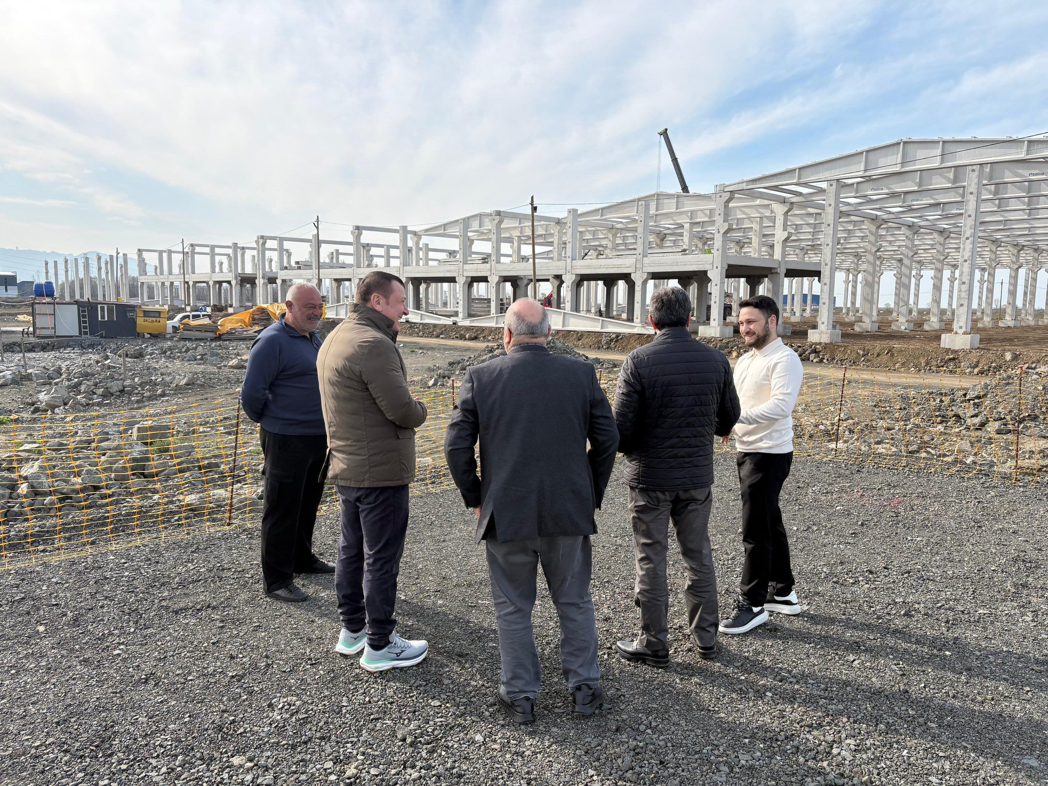 Samsun Yeni OSB’de yatırımlar hız kesmeden sürüyor