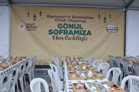 Samsun’da yüzlerce kişi aynı iftar sofrasında buluşuyor