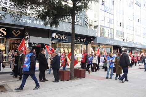Samsun'da öğretmenler, Fatma Nur Çelik için eylemde
