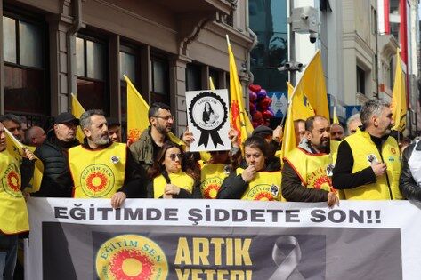 Samsun'da öğretmenler, Fatma Nur Çelik için eylemde