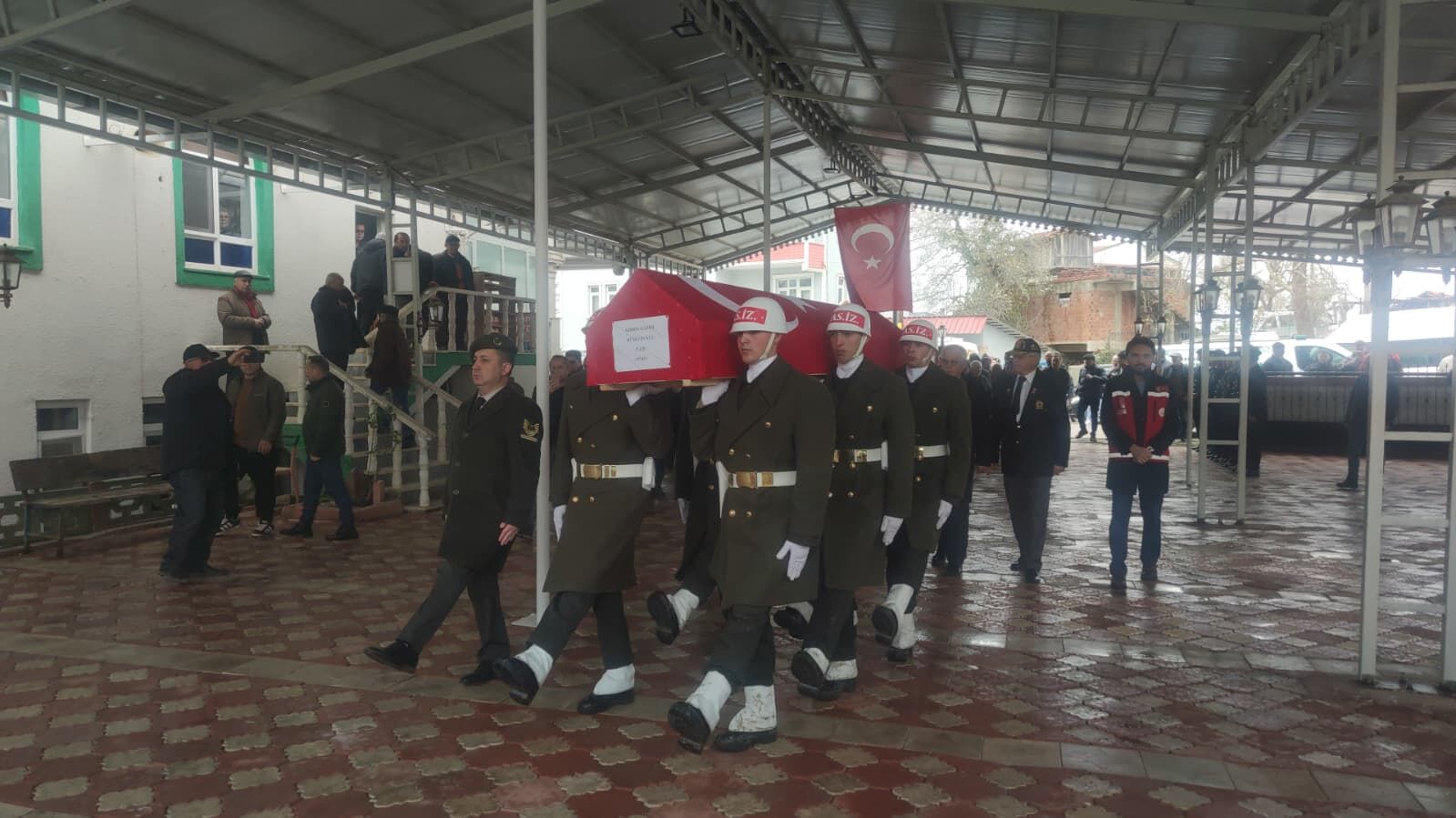 samsun haber: Kibris Gazisi Son Yolculuguna Ugurlandi (2)