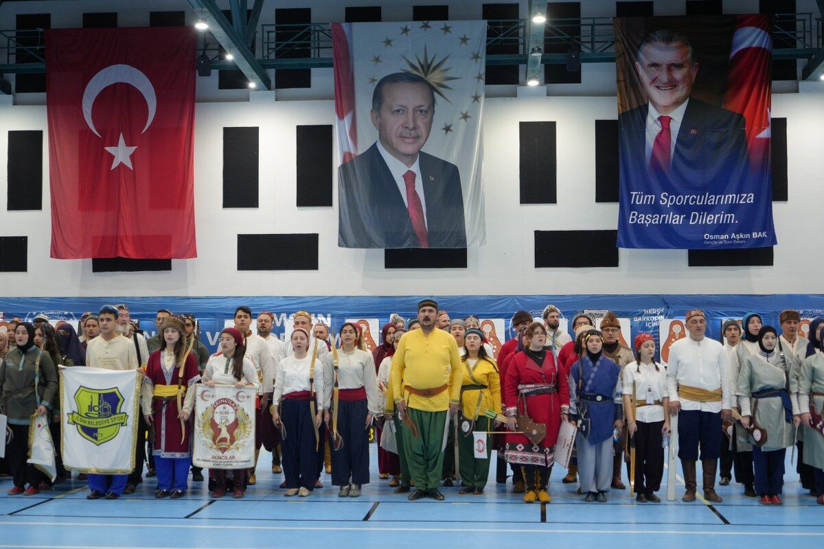 Okçular, Samsun'da Hedefe Kilitlendi (2)