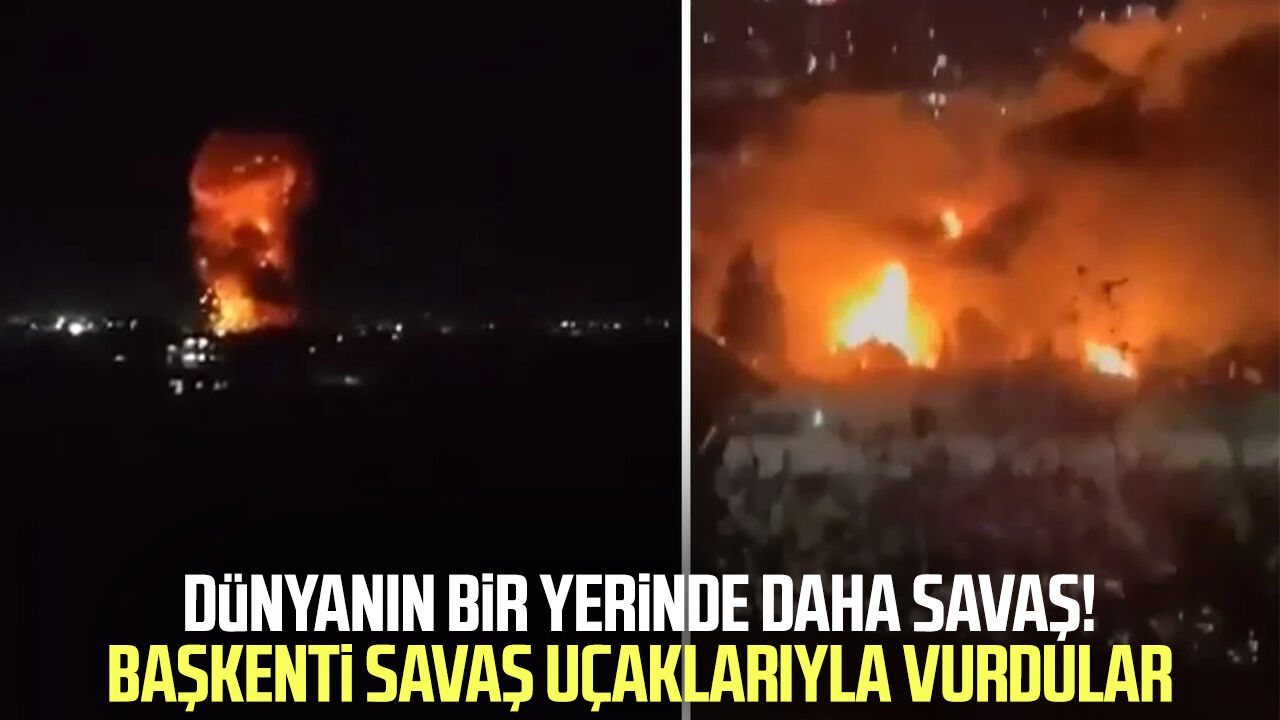 Pakistan'dan Afganistan'ın başkenti Kabil'e hava saldırısı