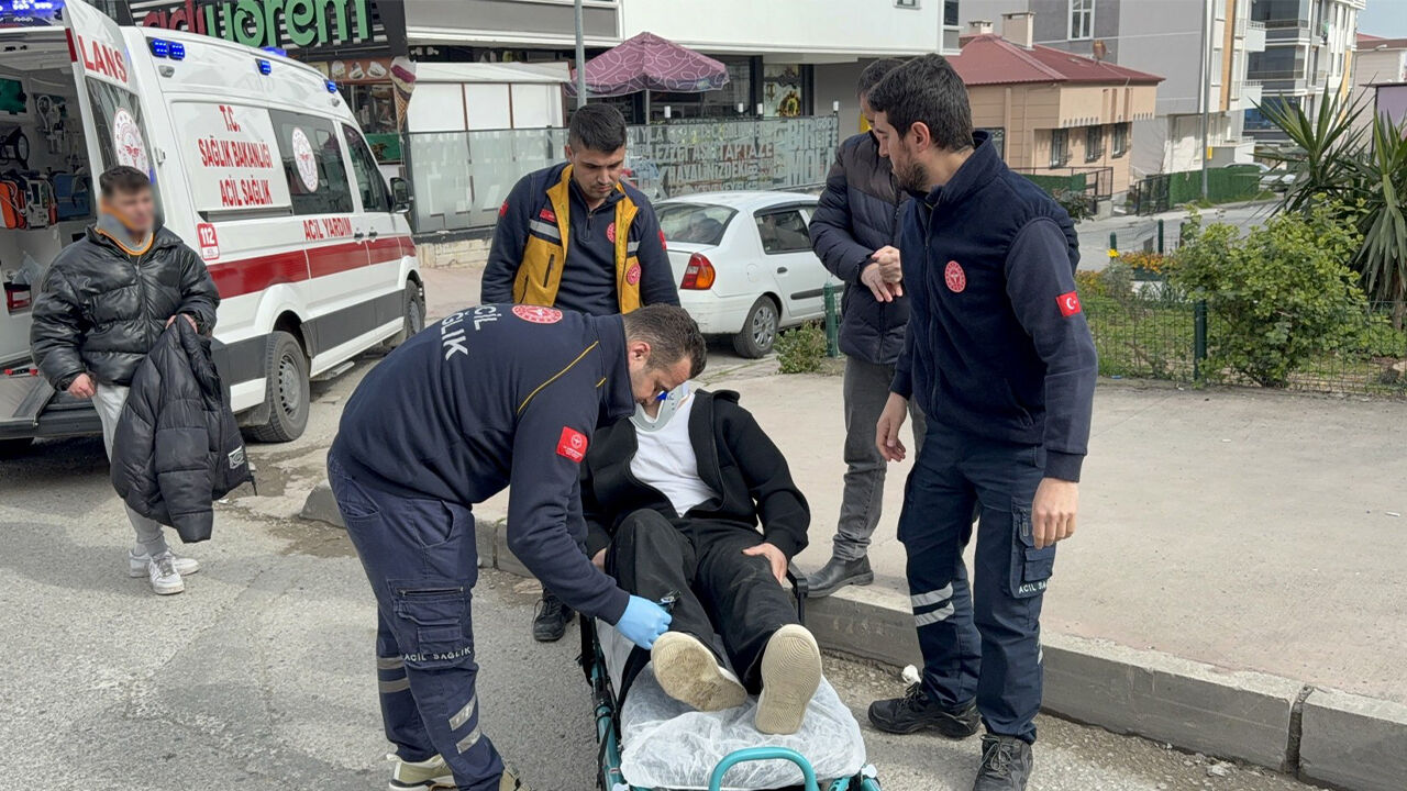 Samsunda Motosiklet Kazasi Iki Kardes Yaralandi 1