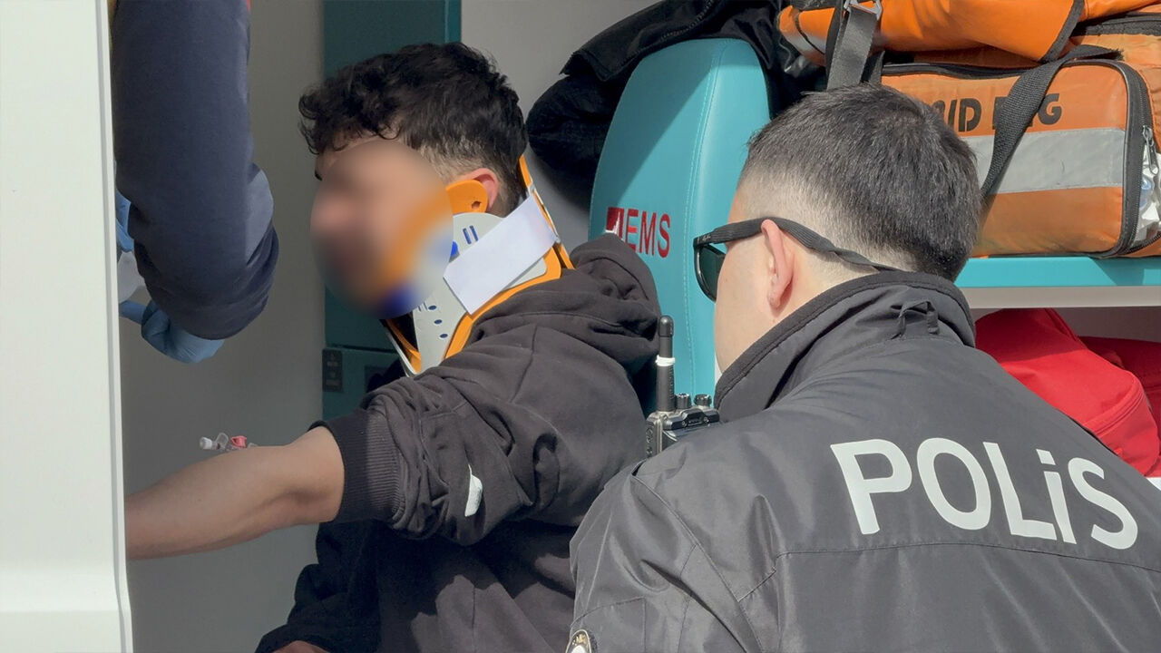 Samsunda Motosiklet Kazasi Iki Kardes Yaralandi 3