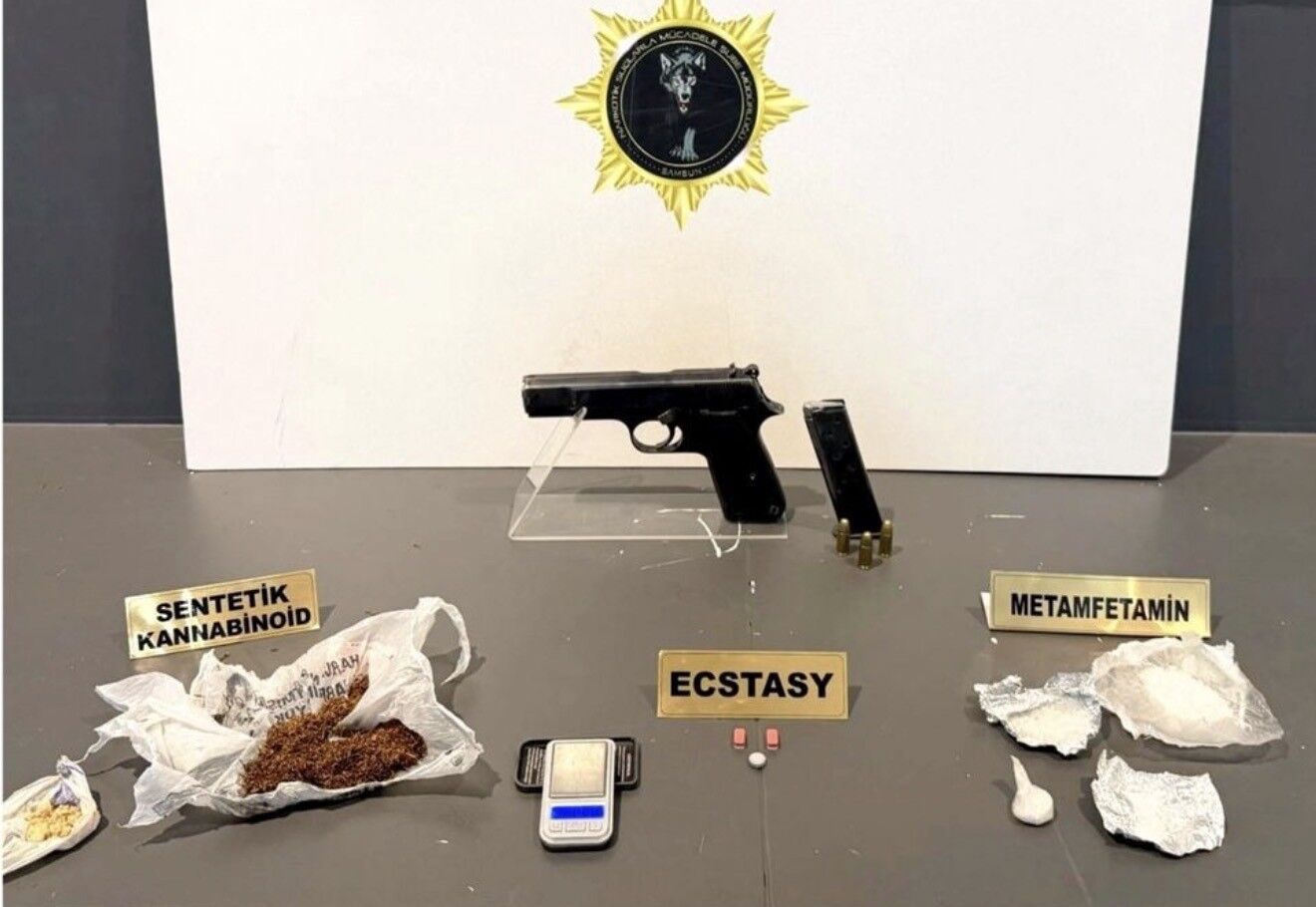 Samsun'da Narkotik Operasyonu 10 Kişi Yakalandı (1)