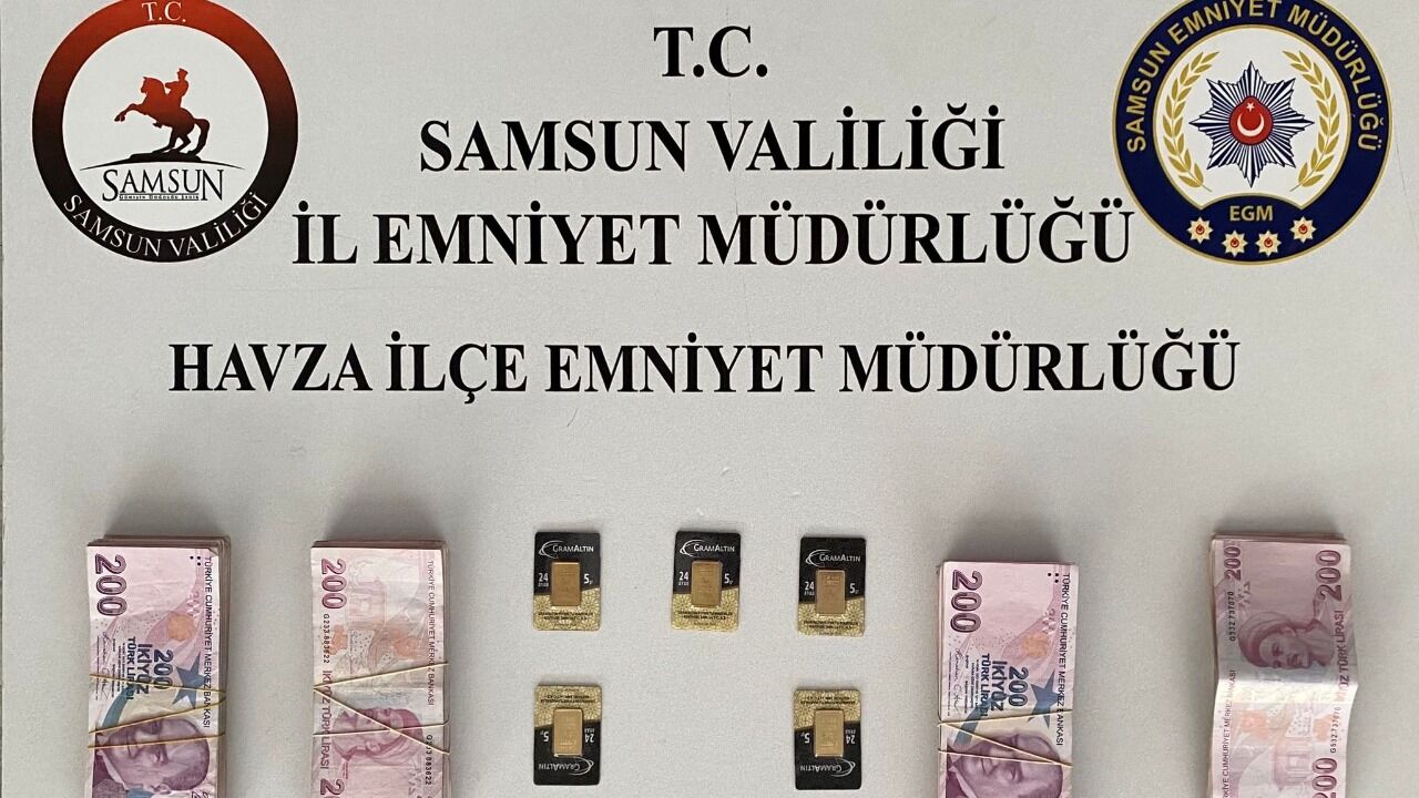 Samsunda Sahte Altin Operasyonu