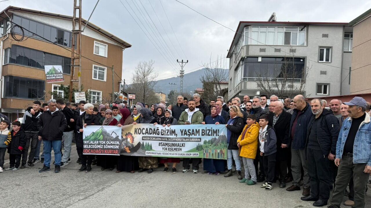 Samsunda Taş Ocağı Eylemi (2) 1280X720