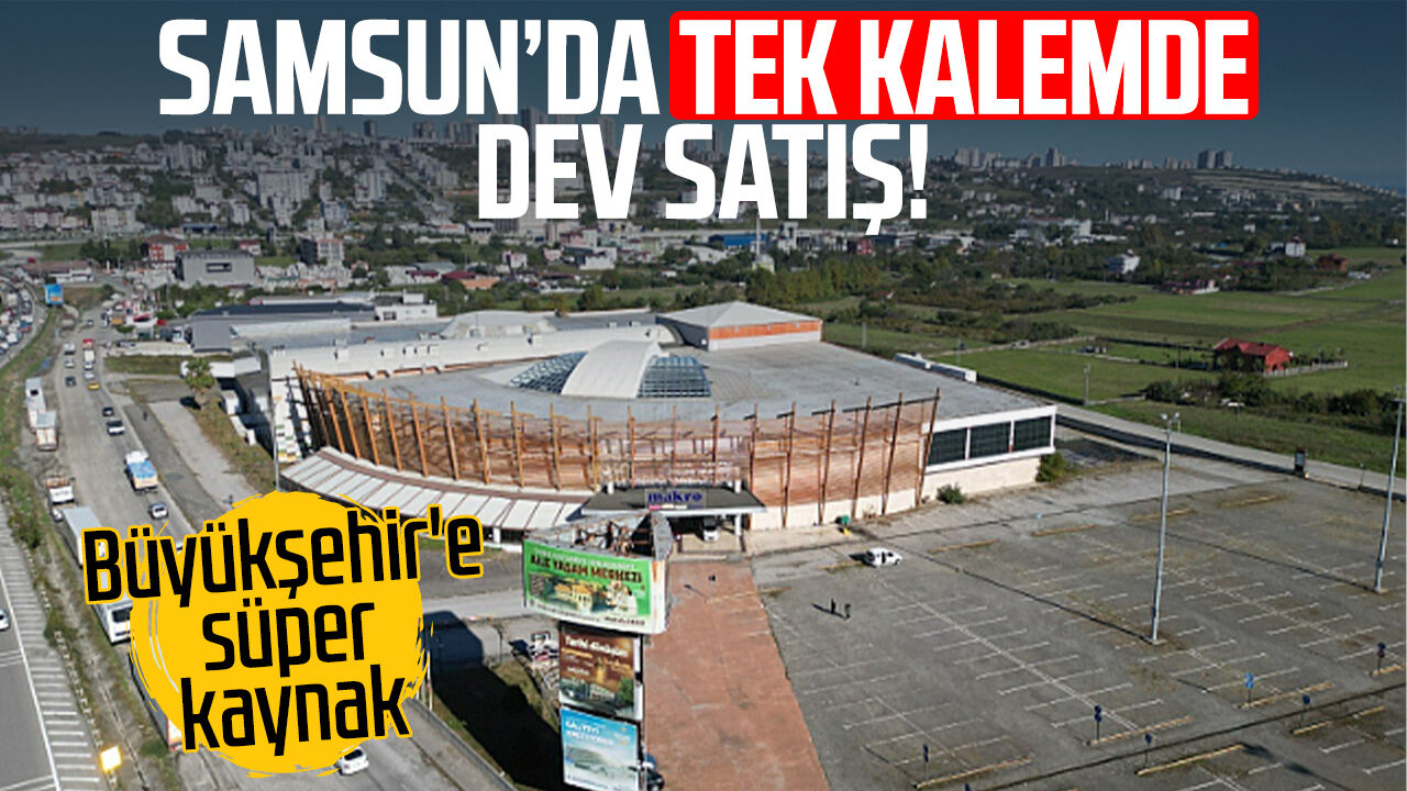 Samsunda Tek Kalemde Dev Satis 3103