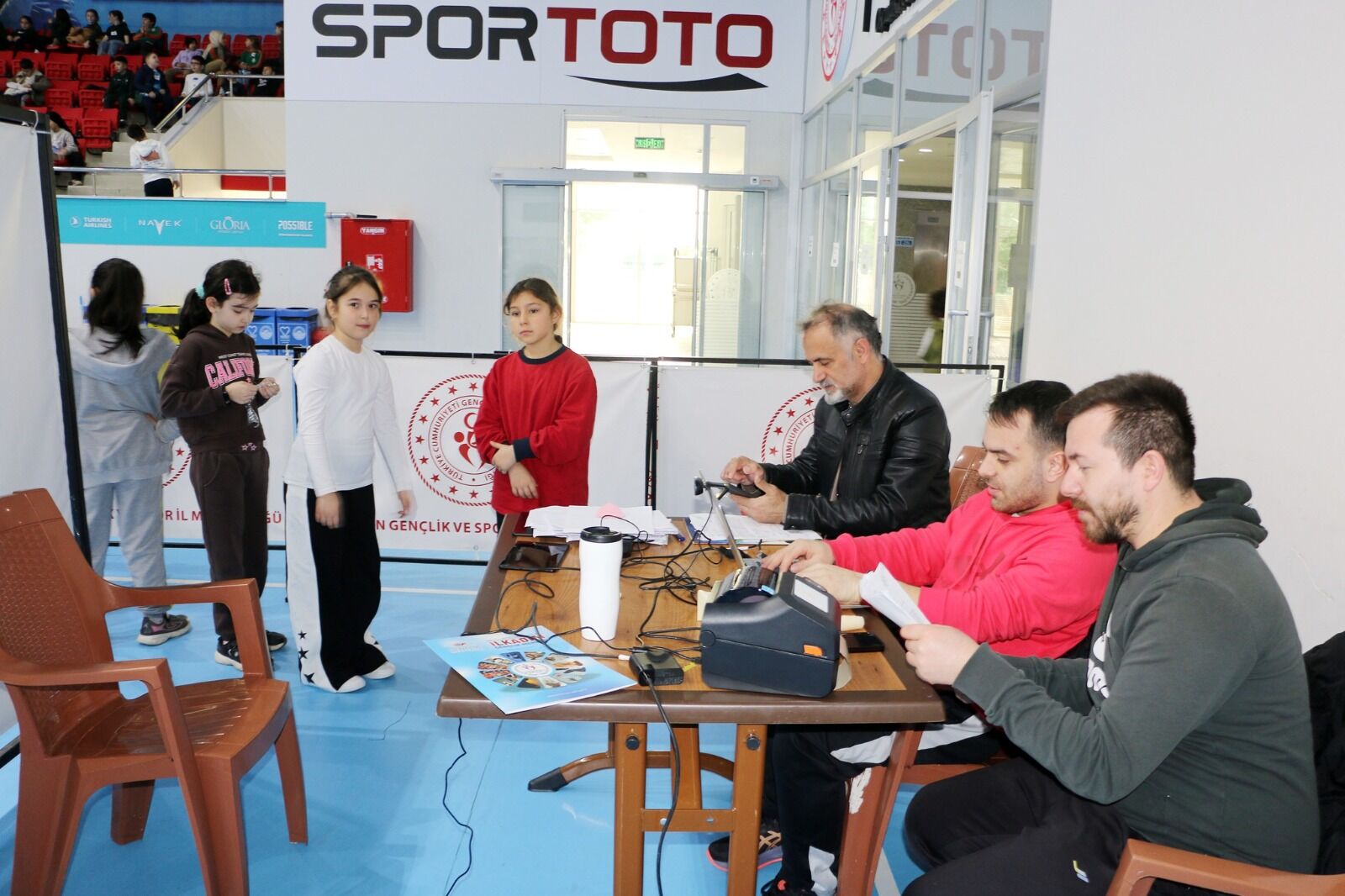 Samsun'da geleceğin sporcuları yetenek taramasında