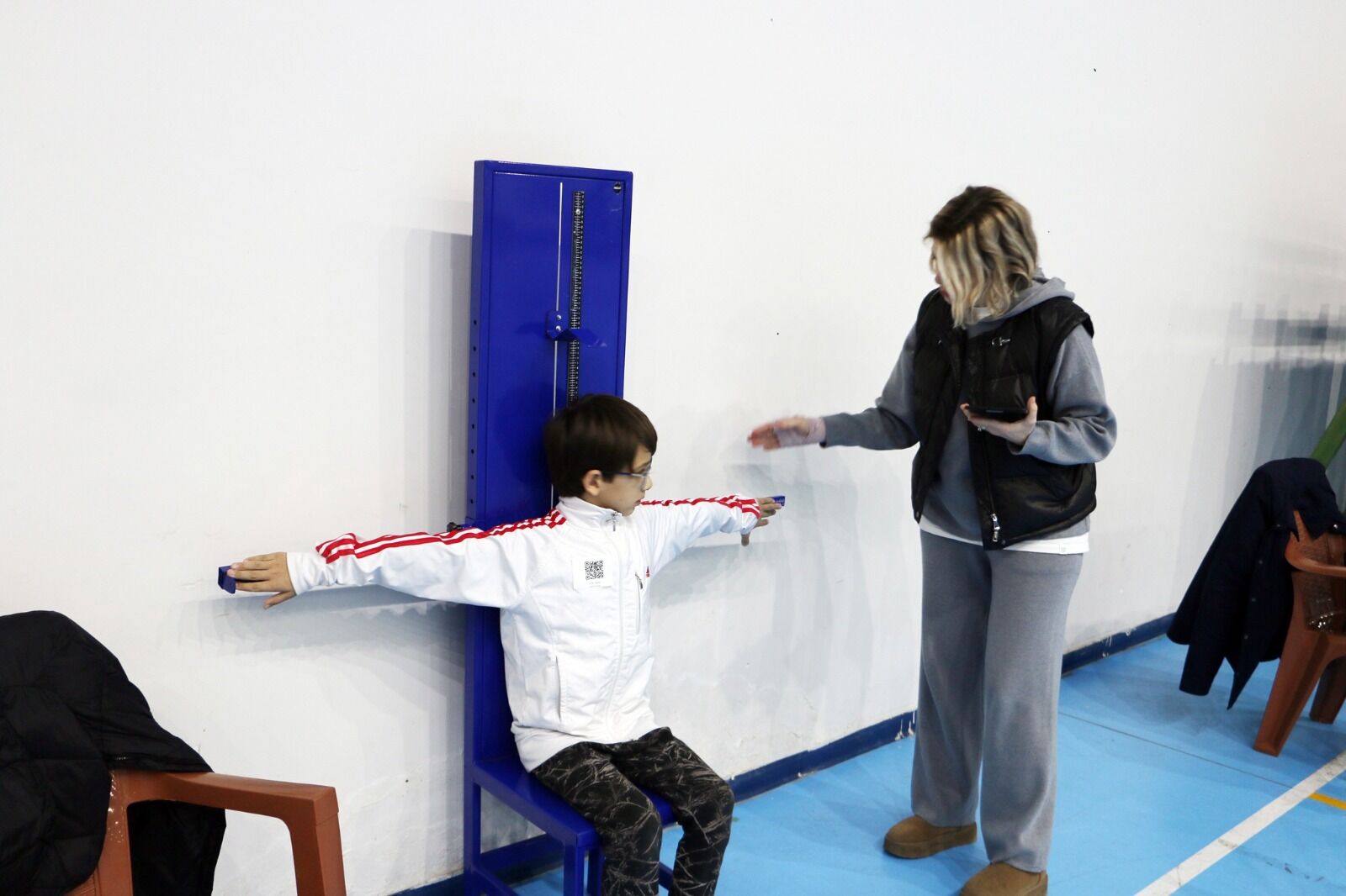 Samsun'da geleceğin sporcuları yetenek taramasında