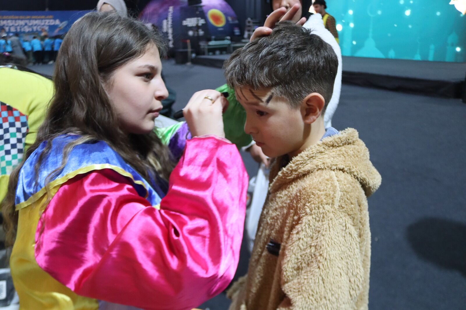 Samsun'da Ramazan Sokağı çocukların neşesiyle şenleniyor