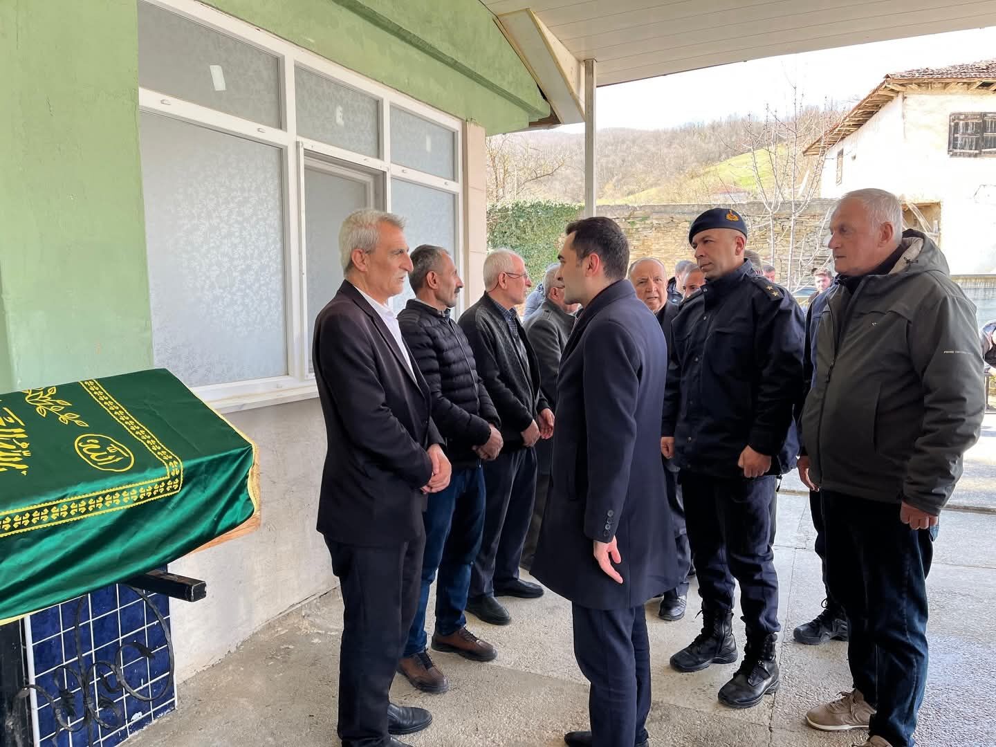 Samsun'da şehit Hüseyin Kaşka’nın babası Ali Kaşka son yolculuğuna uğurlandı!