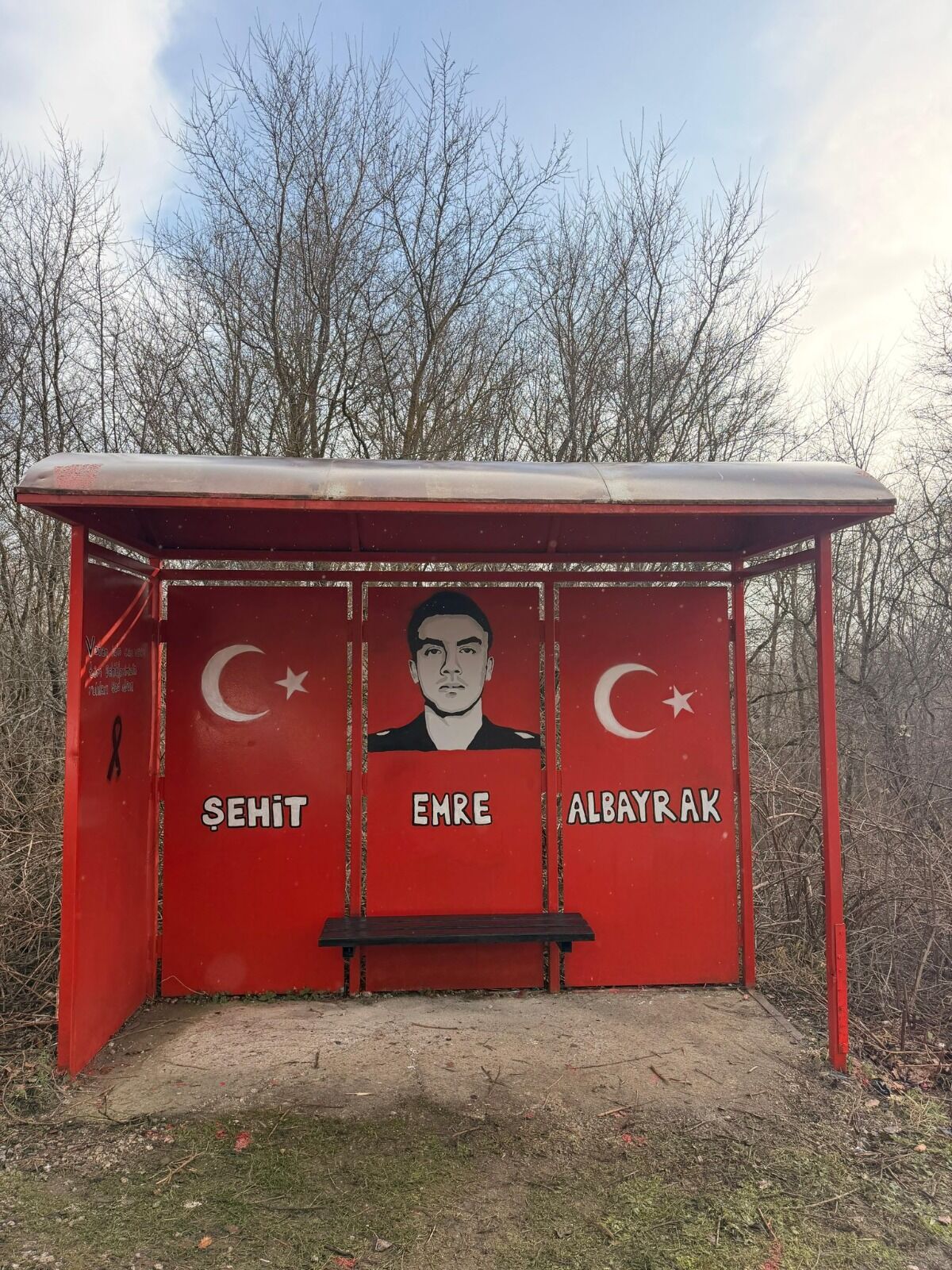 Samsun'da fırçayla çizilen vefa! MHP'li İlyas Topsakal'dan övgü 