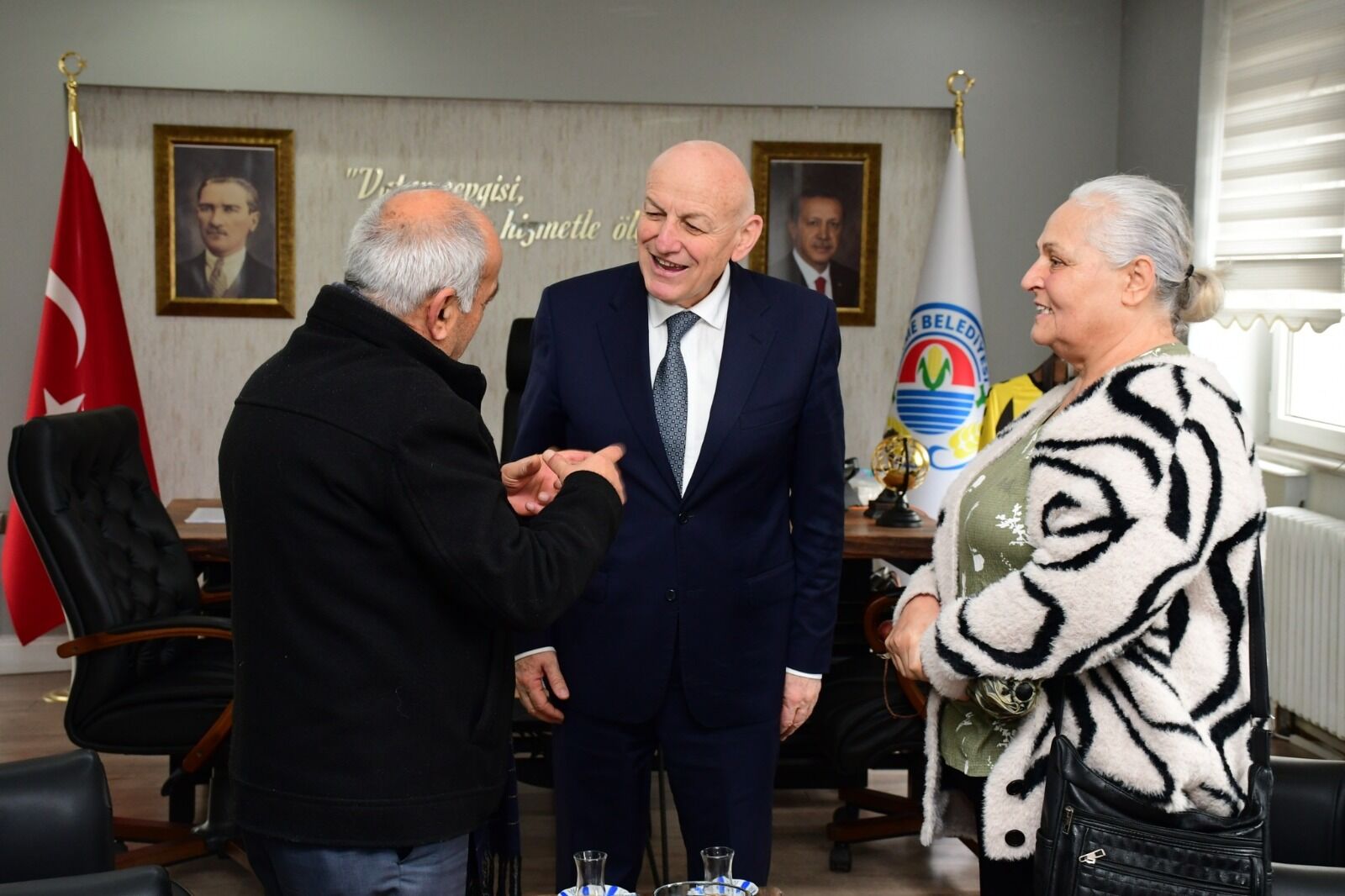 Terme'de halk günü: Başkan Şenol Kul talepleri tek tek not aldı