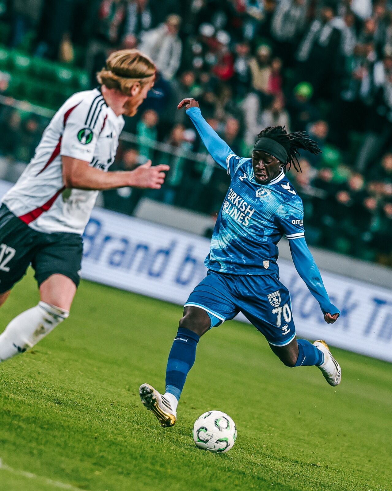 Samsunspor taraftarının Coulibaly paniği