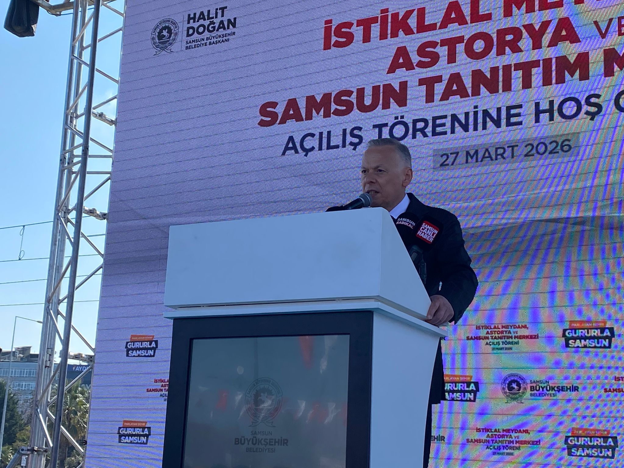 Samsun’da 3 dev proje hizmete açıldı!