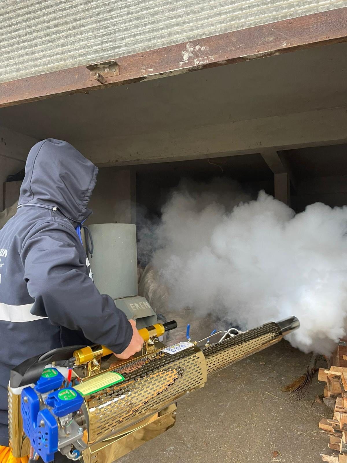 Tarlalarda büyük tehlike! Tekkeköy'de ekipler sahada