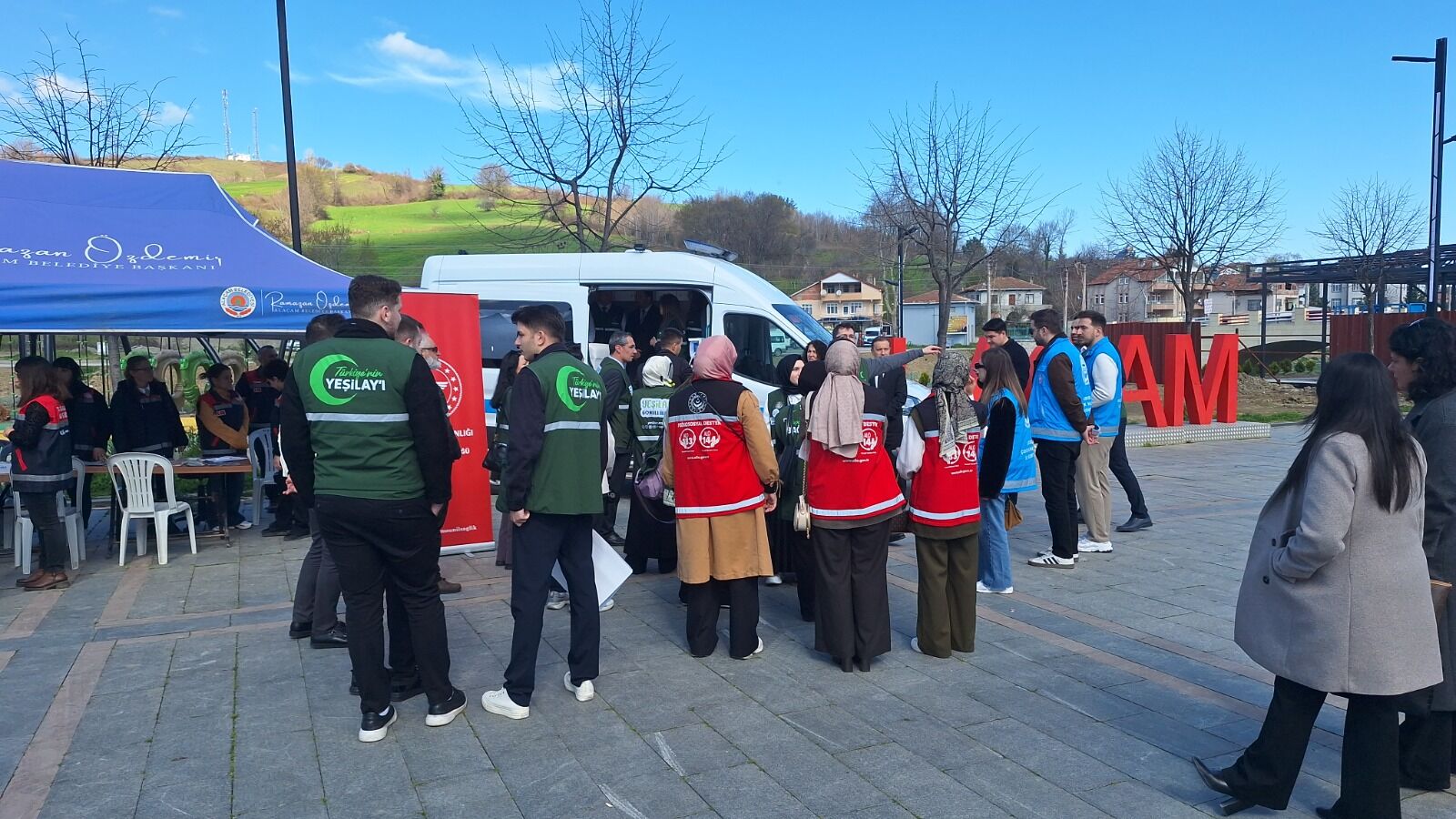 Samsun'da "Bağımlılığa Karşı Sahadayız" seferberliği Alaçam'dan başladı