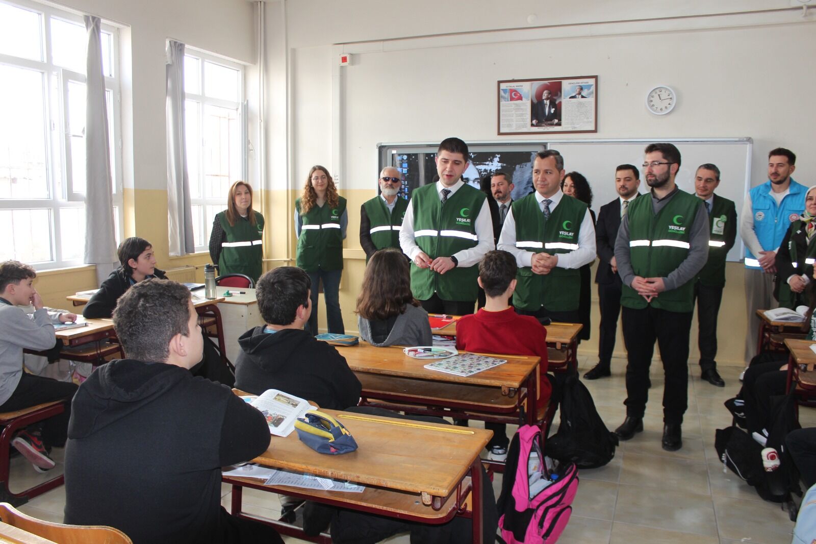 Samsun'da "Bağımlılığa Karşı Sahadayız" seferberliği Alaçam'dan başladı