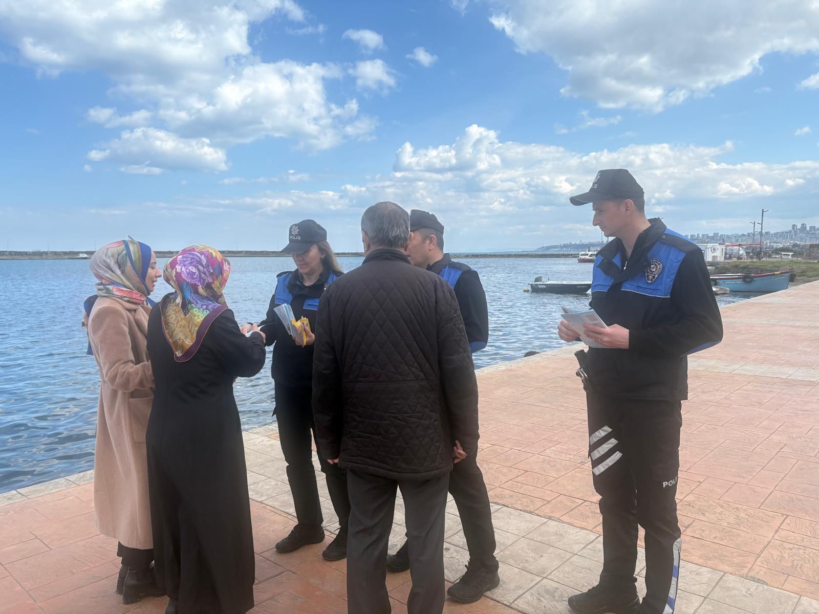 samsun haber: Atakum'da 300 kişiye KADES bilgilendirmesi!