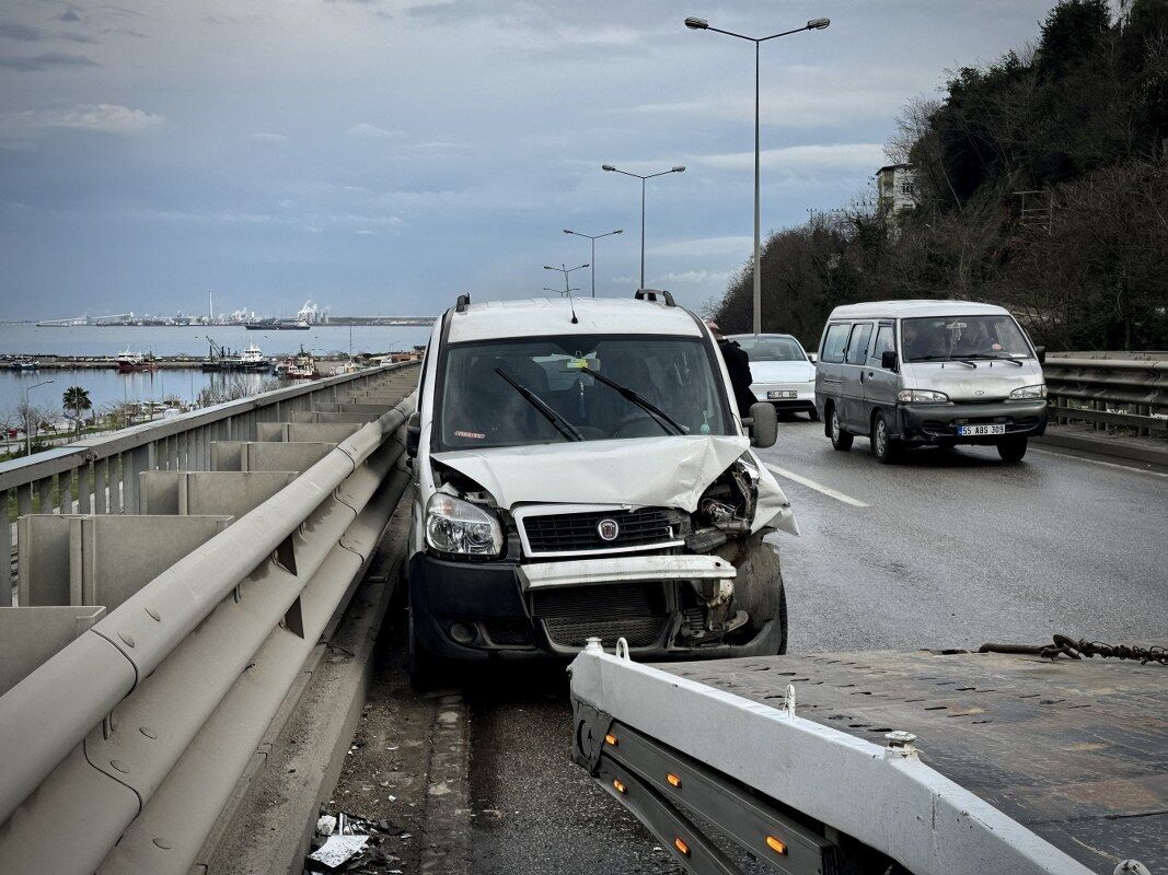 samsun haber SAMSUN'DA PEŞ PEŞE KAZALAR