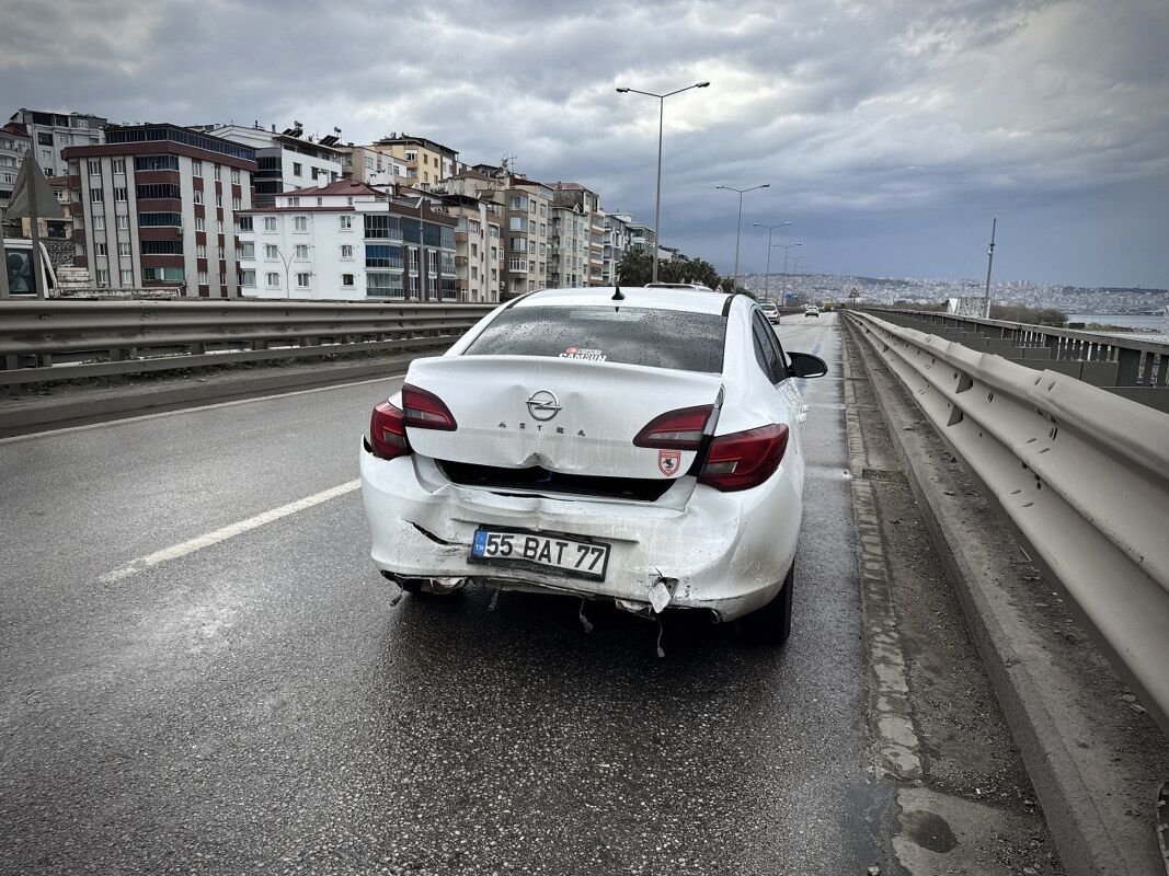 samsun haber SAMSUN'DA PEŞ PEŞE KAZALAR