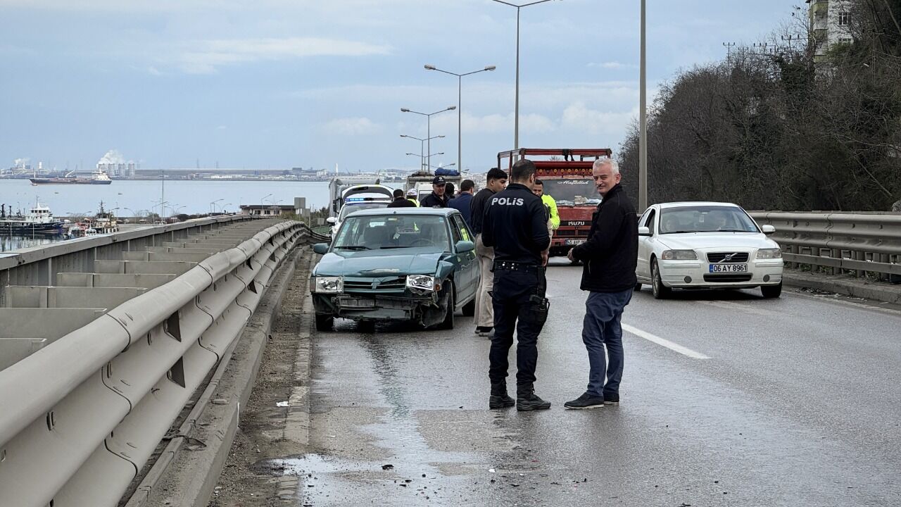 samsun haber SAMSUN'DA PEŞ PEŞE KAZALAR