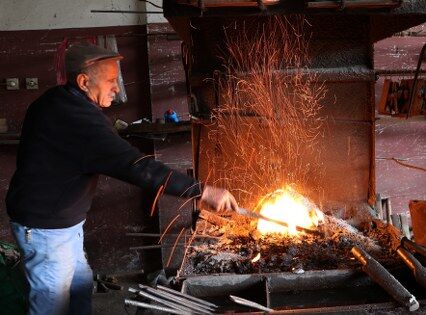 samsun haber: Alaçam’da örnek hayat! 94 yaşındaki İsmet Karagül gençlere ders