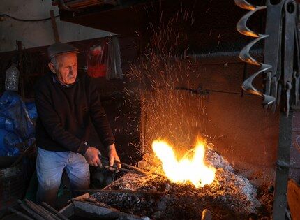 samsun haber: Alaçam’da örnek hayat! 94 yaşındaki İsmet Karagül gençlere ders