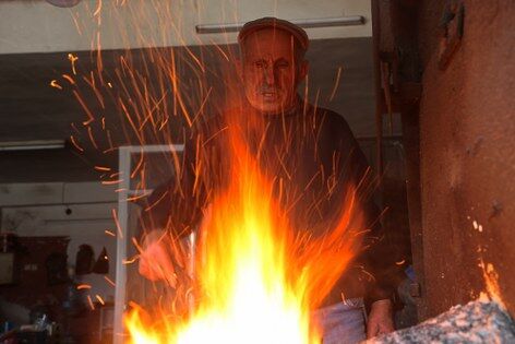 samsun haber: Alaçam’da örnek hayat! 94 yaşındaki İsmet Karagül gençlere ders