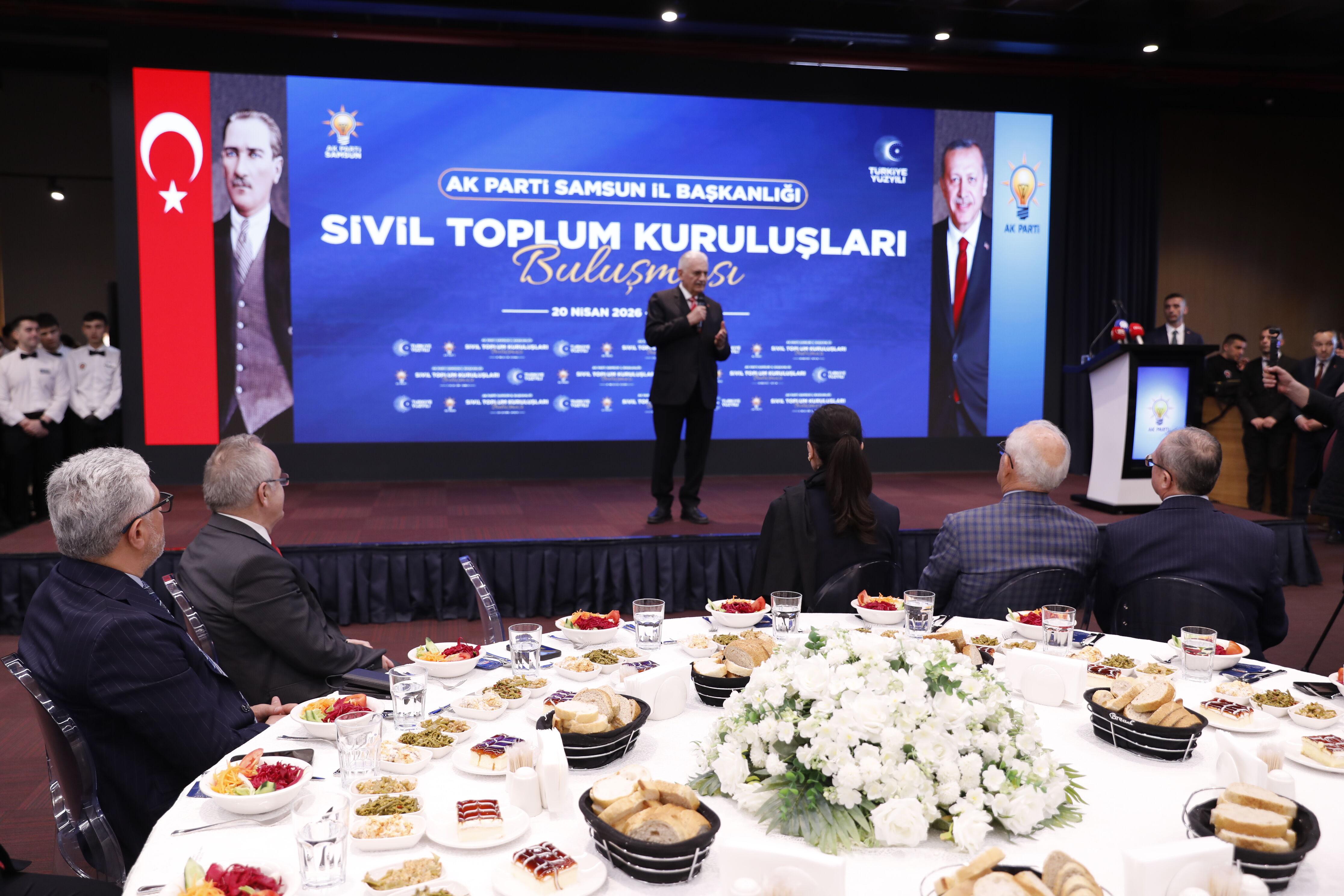 Eski Başbakan Binali Yıldırım Samsun’da konuştu: "Yeni yüzyıl Türklerin yüzyılı olacak"
