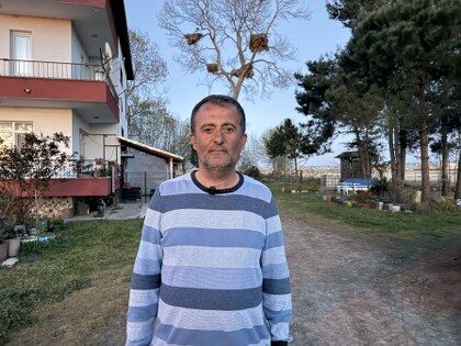 samsun haber: Samsun’da evin bahçesinde 12 leylek yuvası