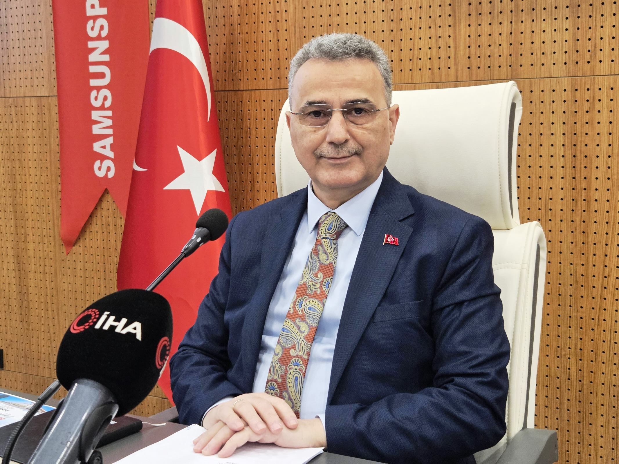samsun haber: Başkan İhsan Kurnaz açıkladı: "1 TL borçlanmadan hizmet yaptık"