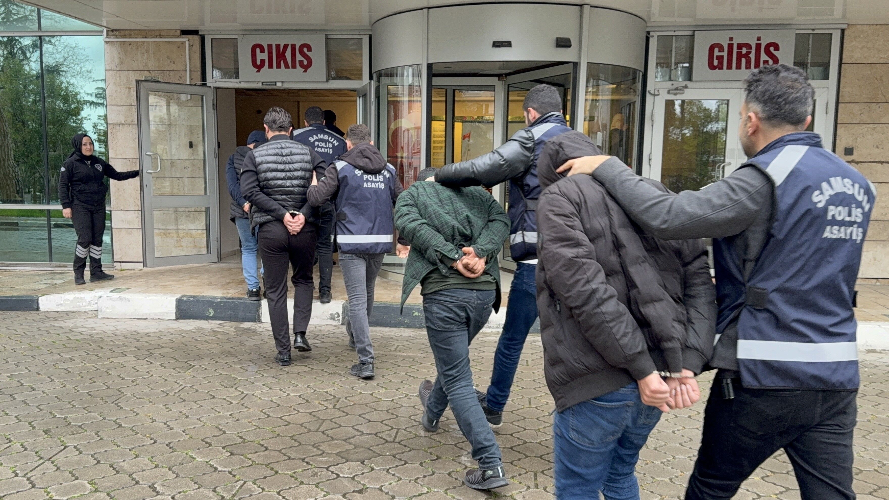 Samsun merkezli "Satır 2" operasyonu! Adliyeye sevk edildiler