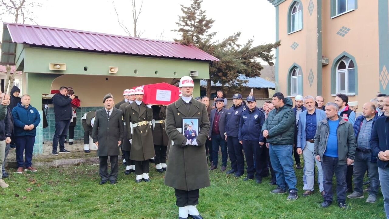  samsun haber samsun'da Kore Gazisi son yolculuğuna uğurlandı