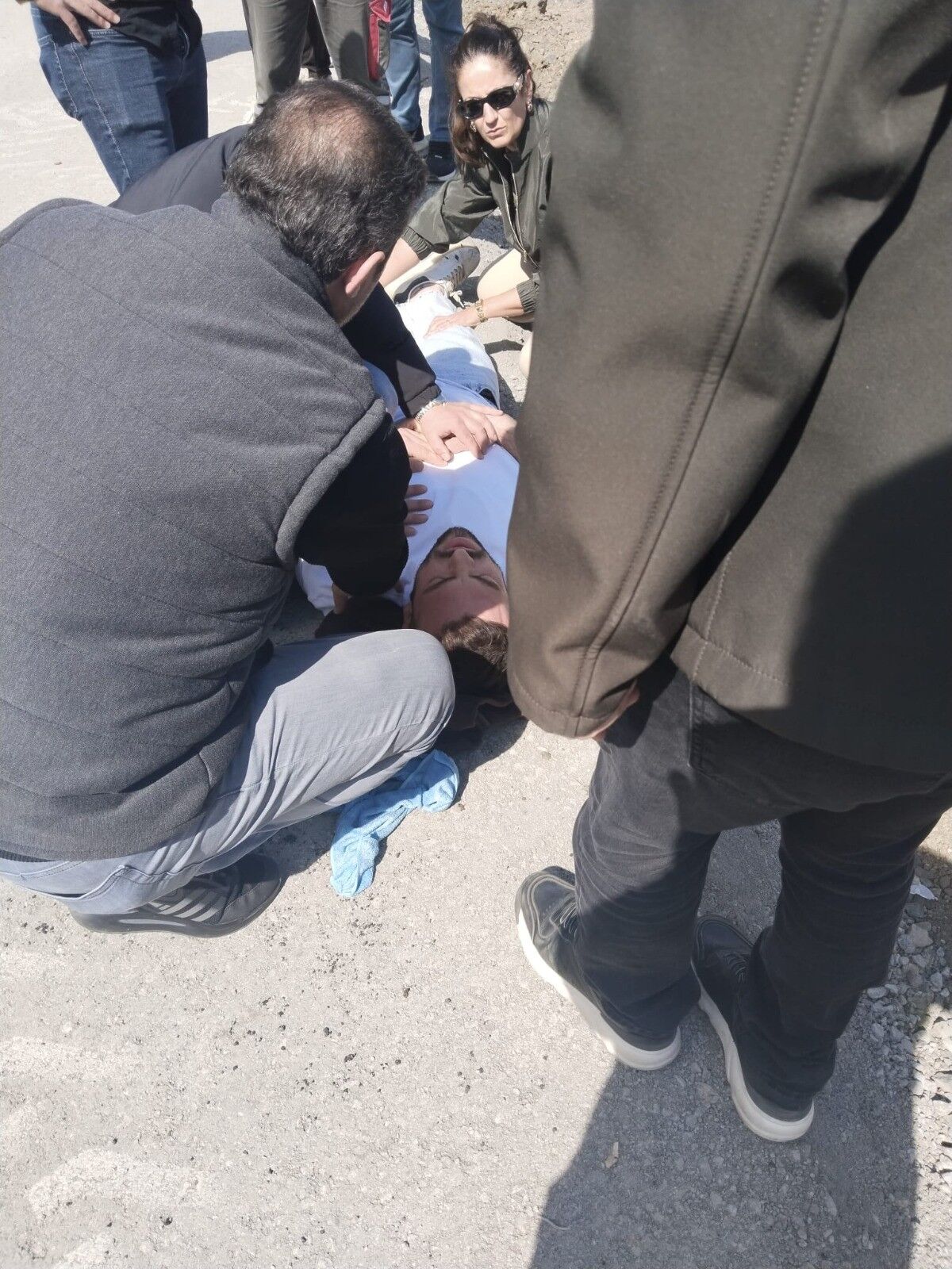 samsun haber: Samsun'da minibüs devrildi! AFAD ekipleri anında yetişti