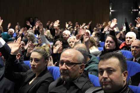 samsun haber: Samsun Balkan Türkleri Derneği’nde Adem Tuğral güven tazeledi
