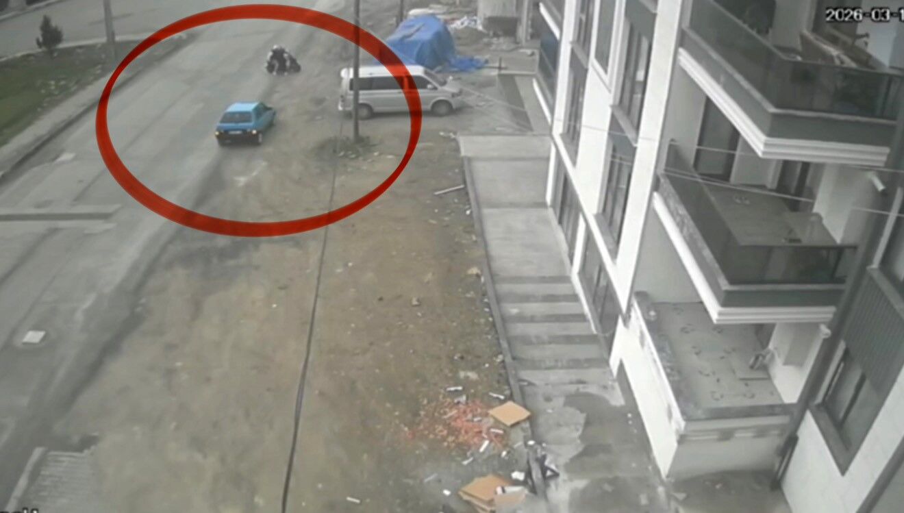 samsun haber: O anlar kamerada! Samsun'daki kazada flaş iddia 