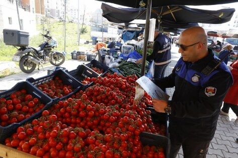 samsun haber: İlkadım'da pazar tezgahları mercek altında! Kurala uymayana ceza