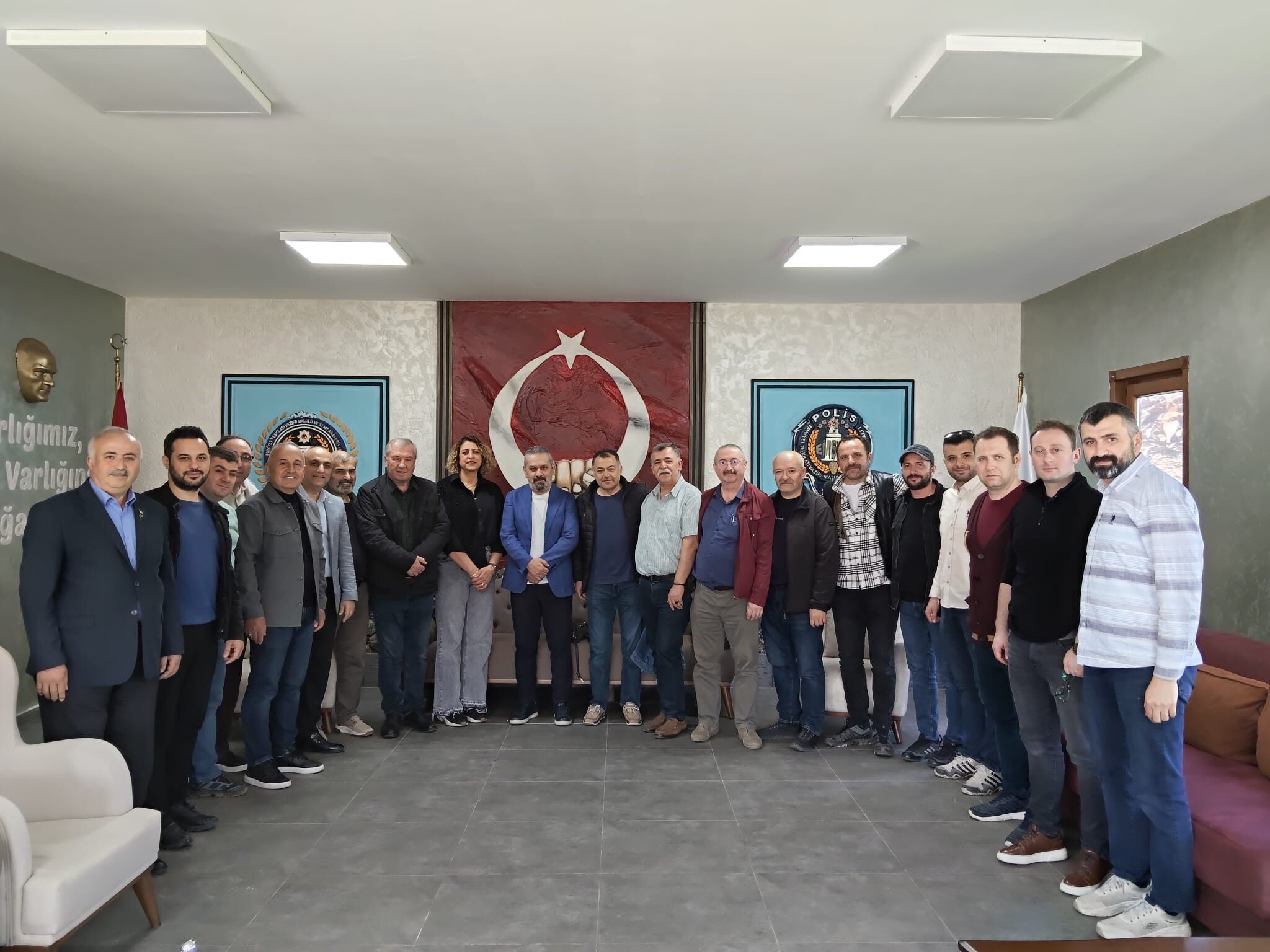 Samsun'da Polis Haftası'nda gazi polislerden birlik mesajı