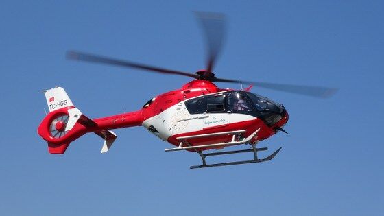 samsun haber: Samsun'da zamanla yarış! Ambulans helikopter yetişti 