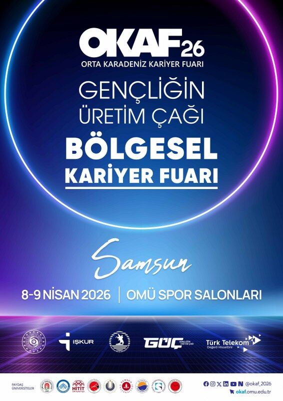 OKAF 2026 Samsun’da başladı: Kariyer fırsatları OMÜ’de
